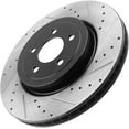 thumbnail image 4 of JADODE Brake Rotors Front 345mm Drilled & Slotted Brake Rotor & Brake Pad Kits Replacement for Chrysler 300, Dodge Challenger Charger Magnum Fits select: 2005-2006 CHRYSLER 300C TOURING, 4 of 6