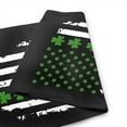 thumbnail image 4 of St. Patrick'S Day Big Irish America Flag Garden Flag Double Sided Flags with Vivid Color for Yard Lawn Garden Decor 12.5 x18 Inch Fillet, 4 of 7