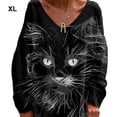 thumbnail image 3 of Jumpingount Camiseta de poliéster transpirable y agradable para la piel para mujer, hecha de tela suave, camiseta de gran tamaño para mujer Prendas para la parte del cuerpo SG, 3 of 6
