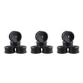 thumbnail image 3 of Shengyu 4 Pieces52mm Elastic *RC Car Tires Wheel Rims Hub Running Racing Drifting Tyres On-road Crawer Assembly Accessories Round Disc/Black 3Set, 3 of 6