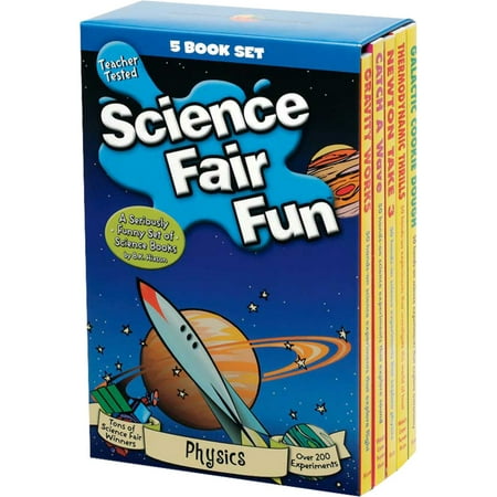 Spinner Books Science Fair Fun 5 Book Set, Physics Printed Book by B.X. Hixson