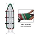 thumbnail image 5 of HELLHERO Ironing Board Covers Tailor Shop Ironing Board Protector Cover Fade - Proof Polyester Adjustable Straps(Father Christmas Dinosaur), 5 of 6