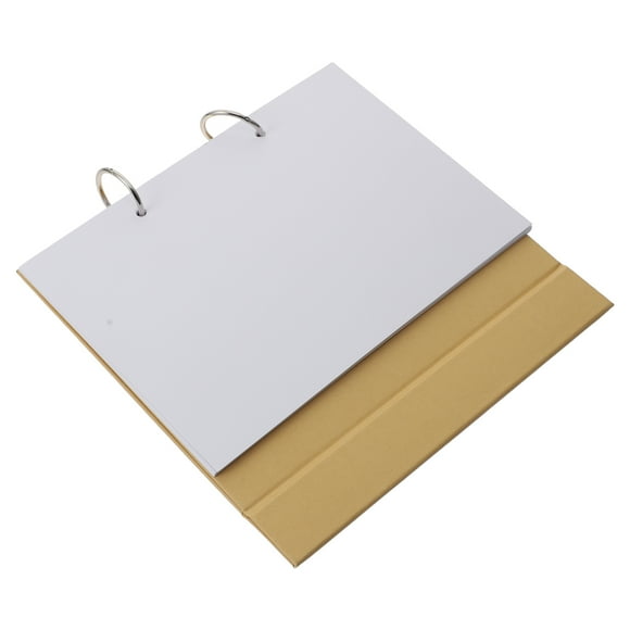 unbranded 1 Set Spiral Calendar Album Khaki Kraft Paper Custom Calendar Making Drawing Photography