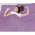 thumbnail image 6 of Extra Deep Pocket 4 Piece Bed Sheet Set – Super Deep Fitted Sheet Fits Mattress from 18-24 inces Depth – Double Brushed Microfiber Sheets with 2 Pillow Cases, Twin XL, Lavender Dream, 6 of 6