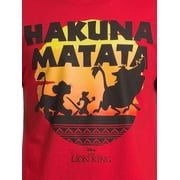 Lion King Mens Hakuna Matata Graphic Tee, Sizes S-3XL