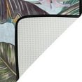 thumbnail image 5 of Dreamtimes Vintage Flamingos Area Rug, 36"x24" Tropical Palm Leaves Non-Slip Washable Indoor Door Mat, Absorbent Floor Mat for Bedroom Kitchen Entryway Bathroom, 5 of 7