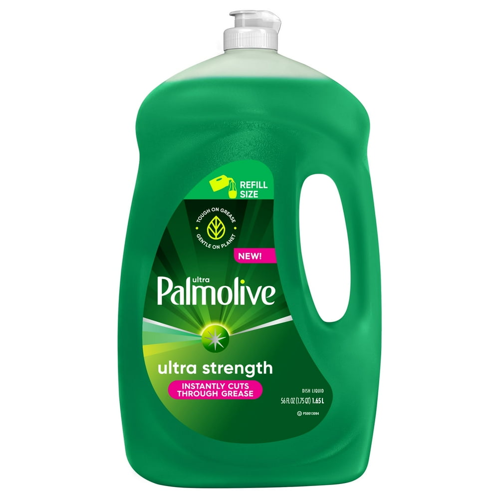 Palmolive Original Ultra Strength Liquid Dish Soap, Original Scent, 56