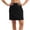 *Black, variant on Binmer Women's High Waisted Stretch Waist Skort ,Casual Summer Mini Skirt Shorts Black,Women's Plus L