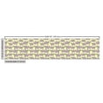 thumbnail image 2 of Romantic Upholstery Fabric by the Yard, Pastel Roses and Leaves Floral Blooming Repetitive Composition, Decorative Fabric for DIY and Home Accents, Pale Yellow Pink by Ambesonne, 2 of 4