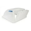 Camco 40431 RV Roof Vent Cover, Easily Mounts to RV with Included Hardware, White