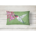 thumbnail image 2 of Carolines Treasures 8886PW1216 Hummingbird Canvas Fabric Decorative Pillow, 12H x16W, multicolor, 2 of 3