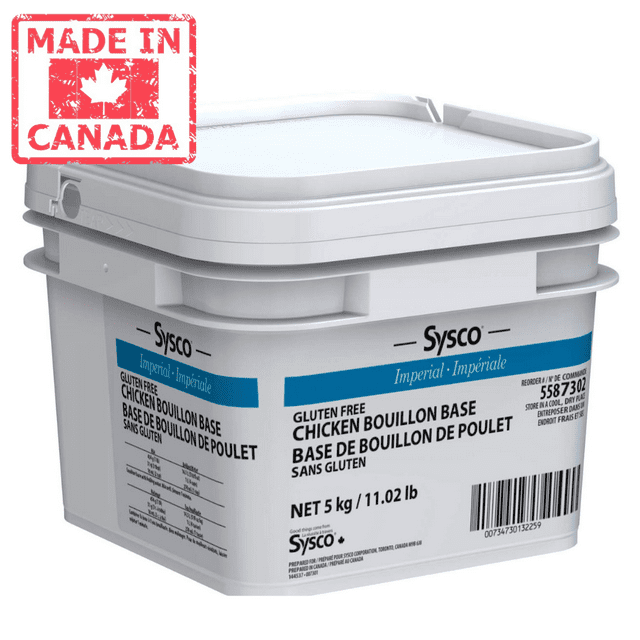 McCormick Imperial Bouillon de Poulet de Base 5 kg (11,02 Lb) - Fabriqué au Canada