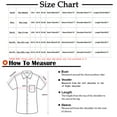thumbnail image 3 of EQWLJWE Beach Shirts for Mens Vintage Bowling Short Sleeve Shirts Solid Color Button Down Casual Shirt Fun Mardi Gras Tops Streetwear, 3 of 5