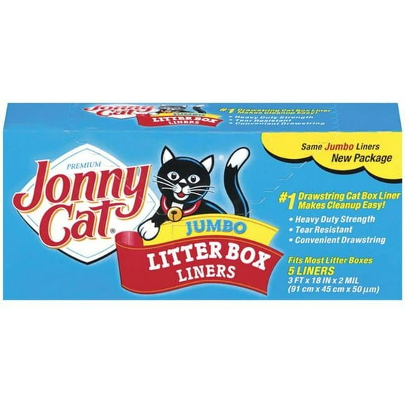 Oil-Dri  Jonny Cat Litter Box Liners - Pack of 5