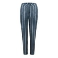 thumbnail image 4 of RKSTN Pants for Men Fall Striped Business Straight Pants Loose Trousers Straight Leg Pants, 4 of 9