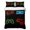Red, variant on Queen Quilt Set 90''x96'', Palm Leaves Lightweight Bedspread Coverlet Set with 2 Pillow Shams, Green Blue Tropical Plants Summer Country Breathable All Season Quilt Bedding for Bedroom/Guest Room