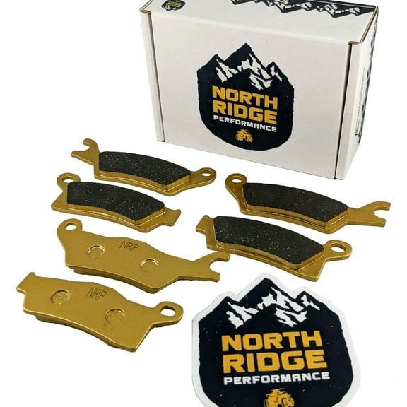 Can-Am Outlander 450, 500, 570, 650, 850, 1000 13-21 Front & Rear Brake Pad Set