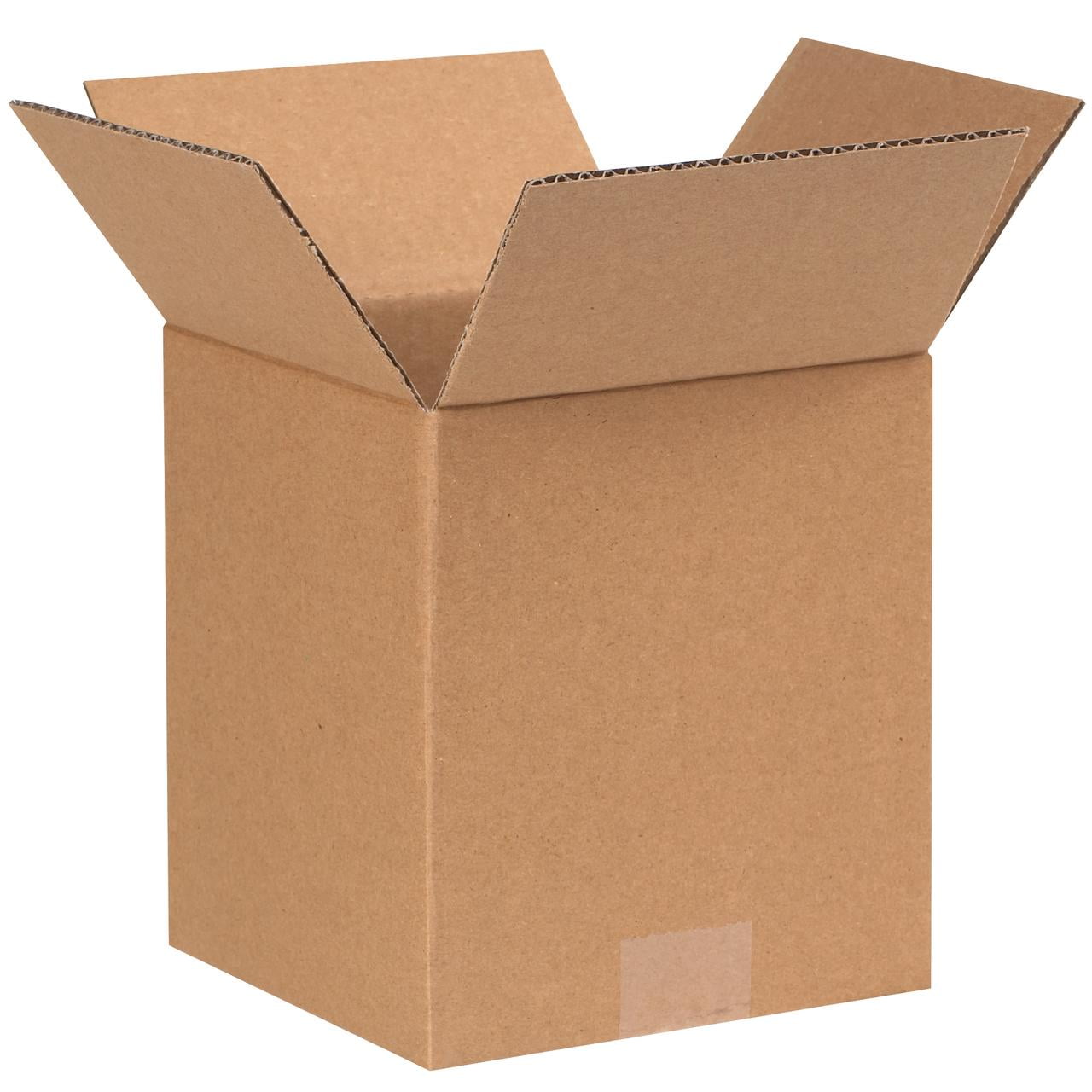The Packaging Wholesalers Corrugated Boxes 7" x 7" x 8" Kraft 25/Bundle