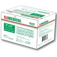 thumbnail image 1 of Elimedical Non Woven Sterile Gauze Pads 2x2 – 4-Ply, Lint-Free, Soft & Absorbent – 2pcs Per Pouch | 50 Pouches Included | Disposable Wound Dressing for First Aid Kit, Home & Medical (S2204), 1 of 2