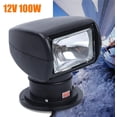 thumbnail image 2 of Denest 100W LED Boat Spotlight Marine Searchlight Spot Light, Remote Control for Boat Truck Car, 2 of 8