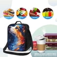 thumbnail image 4 of Lsque Galactic Dog Swirls Art Lunch Bag Lunch Box for Women Men Reusable Insulated Lunch Tote Bag,Leakproof Thermal Cooler Sack Food Handbags Case High Capacity, 4 of 9