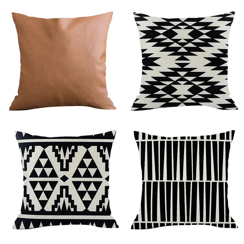 European Style Classic Geometry Fashion Home Trend Cushion Cover Pillowcase 