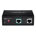 thumbnail image 3 of TRENDnet TI-SG104 - Répartiteur PoE (Montage sur rail DIN) - 95 Watts - Connecteurs de Sortie : 1 - Conforme TAA, 3 of 6