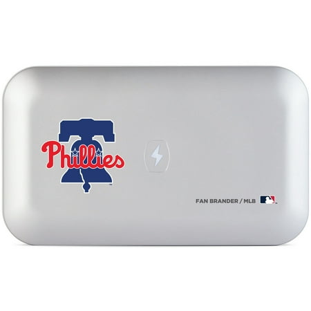 White Philadelphia Phillies PhoneSoap 3 UV Phone Sanitizer & Charger