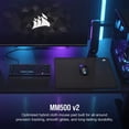thumbnail image 2 of Alfombrilla de ratón Corsair MM500 v2 Hybrid Cloth Gaming, grande, negra, 2 of 7