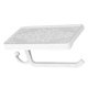 thumbnail image 2 of Billuyoard 1 soporte de papel higiénico Vintage para baño, estante de rollo de papel higiénico montado en la pared, estante de toalla de teléfono Retro, Juegos de accesorios de baño Blanco Billuyoard HA000556-03B, 2 of 5
