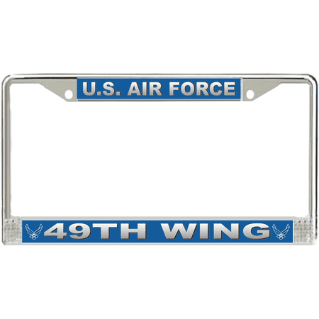 U.S. Air Force 49th Wing License Plate Frame