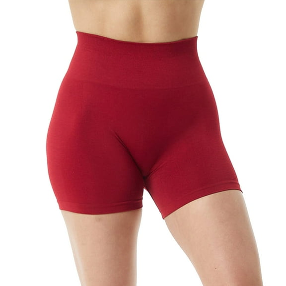 Womens High Waist Pleated Ruffle Shorts - Butterluxe Soft Stretchy Fabric - 3'' Inseam Yoga Gym Beach Casual Wear