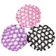 thumbnail image 1 of HipGirl Boutique - Pajaritas para el pelo para niñas, soportes para coleta, sin arrugas, elásticos, accesorios para herramientas de peinado (3 piezas de diamantes de imitación para ballet y danza), 1 of 2