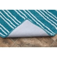 thumbnail image 4 of Garland Rug Baha Mar Washable Bath Rug Set, 2 Piece Set (17"x24" Bath Rug, & 21"x34" Bath Rug) Blue Bird, 4 of 4