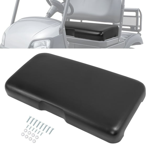 Kojem Front Golf Cart Seat Bottom Cushion for 2008-Up EZGO RXV Black