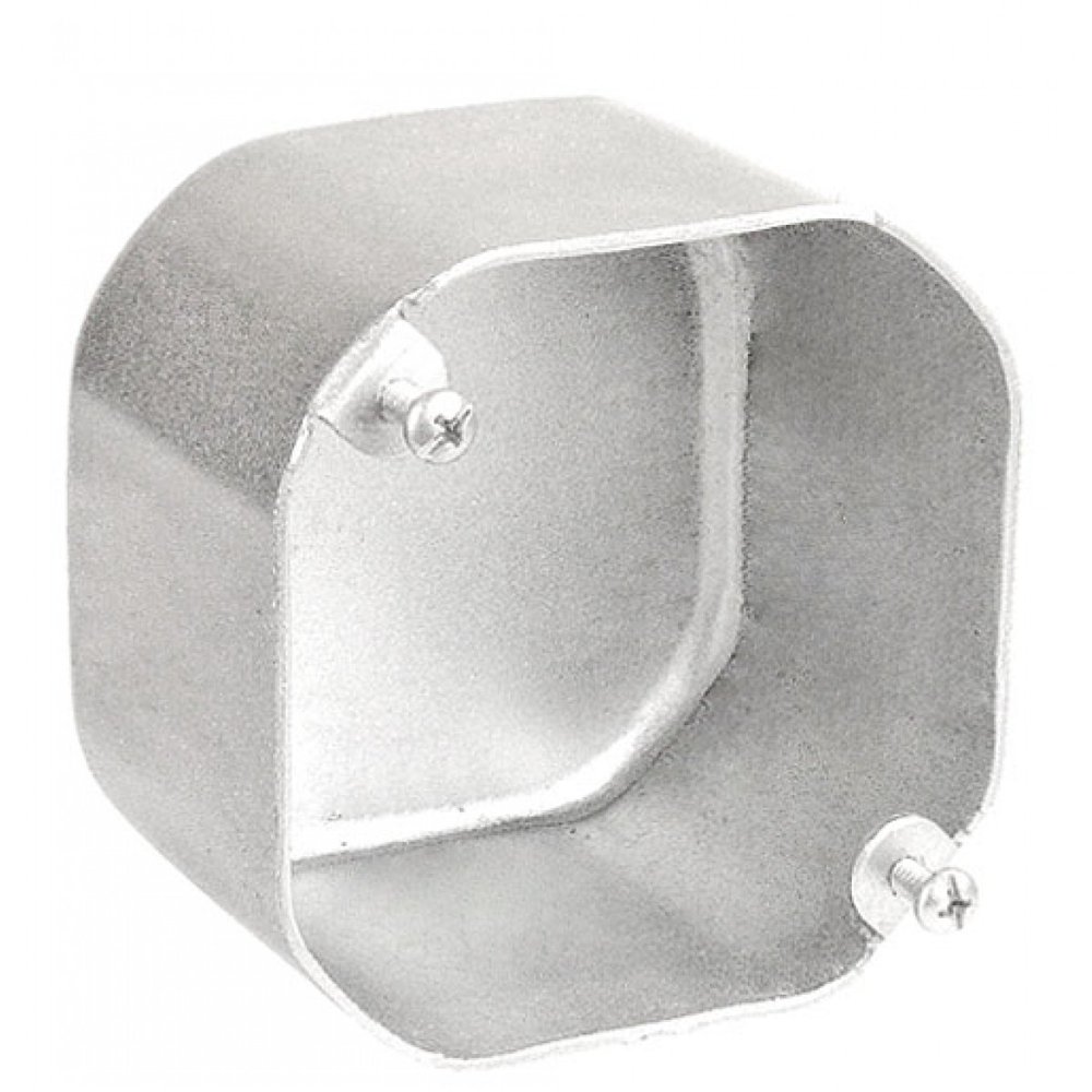1 Pc, 4 In. Blank Octagon Box, 21/8 In. Deep, No Knockouts, .0625