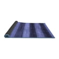 thumbnail image 2 of Ahgly Company Indoor Square Oriental Blue Modern Area Rugs, 6' Square, 2 of 4