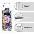 thumbnail image 6 of Yuyamidu Boho Mandala Flower Chapstick Holder Keychain Fashion Women's Car Keychain Multifunctional Lip Balm Gloss Holder Portable Sleeve Lipstick Pouch, 6 of 6