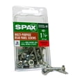thumbnail image 3 of SPAX No. 8 X 1-1/4 in. L Phillips/Square Zinc-Plated Multi-Material Screw 30 pk, 3 of 6