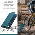 thumbnail image 5 of Wallet Case for Samsung Galaxy A73 5G,Magnetic Protect PU Leather Flip Case with Card Holders RFID Blocking Kickstand Shockproof Protection Cover for Samsung Galaxy A73 5G (Teal), 5 of 18