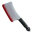 thumbnail image 3 of Silicone Squeeze Toy Under $5 Halloween Prop Realistic Plastic Toy With Red And White Gradient Black Handle With And Bone Patterns Ideal For Decorating And Cosplay Perfect For Season, 3 of 4