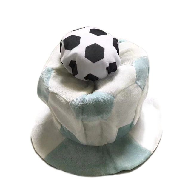 SUNSIOM Football Hat for Adult Contrast Color Soft Comfortable Wool Cap Funny Headgear for Bars, Masquerade Parties