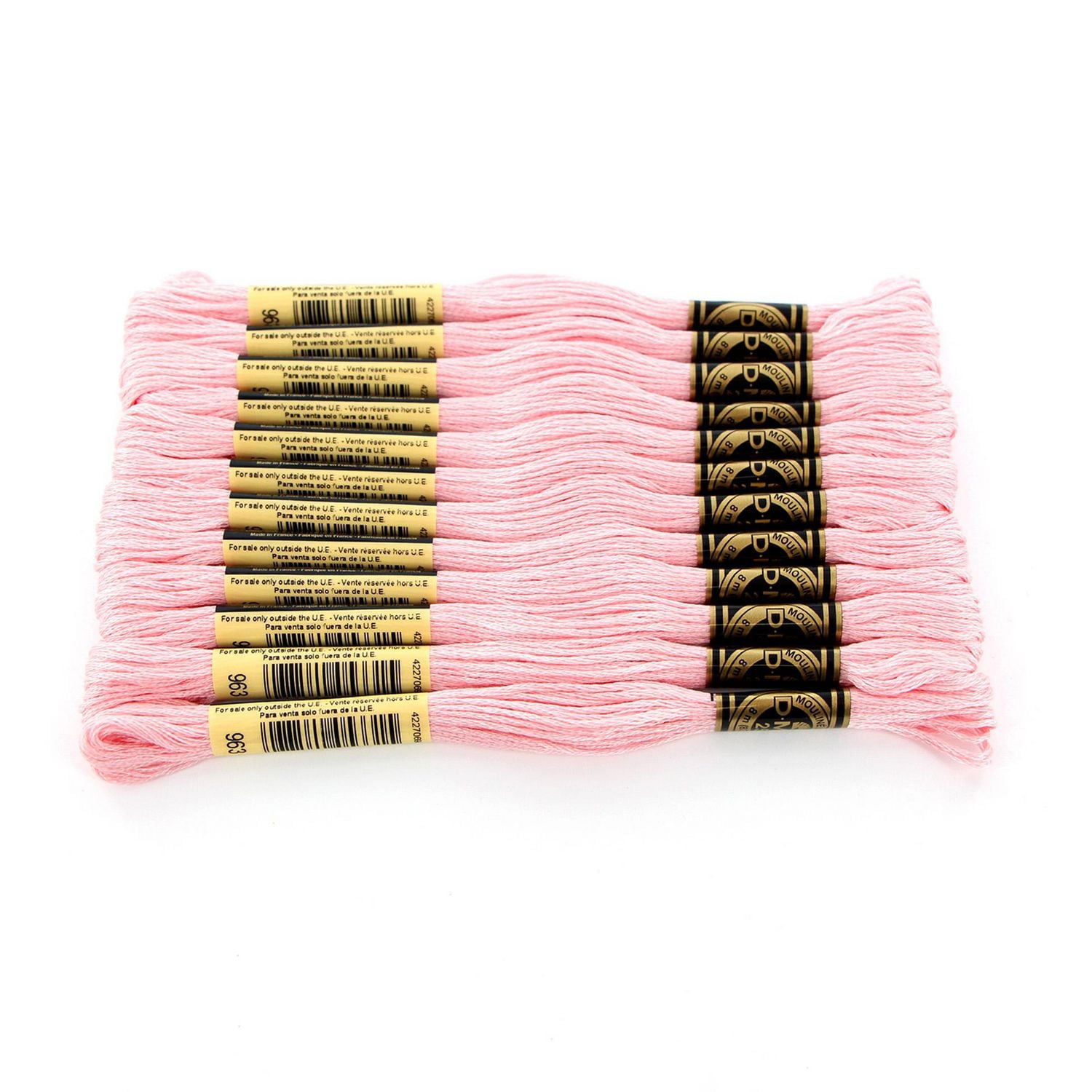 DMC Cotton 6 Strand Floss 8m - Pink, 6 Strand