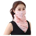 thumbnail image 1 of Women Sun Protection Print Scarf Dustproof Neck Scarf Masks, 1 of 3