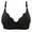 Black, variant on TTUHYWXI Womens Bra Tshirt Push Up Seamless No Wire Smooth Bras Adjustable Strap Full Coverage Supportive Wireless Plus (Beige, L)