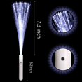 thumbnail image 2 of Paquete de 24 varillas luminosas de fibra óptica de color blanco NUDALA, 27 cm, 2 of 7