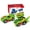 Green, variant on Clearance Dinosaur LED Car Toys for Kid Boys Dinosaur Transform Car Toy Automatic Dino Dinosaur Transformer Toy Car for Kids 3+ Years Old