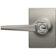 thumbnail image 3 of Schlage F51a-Elr-Cen Eller Single Cylinder Keyed Entry Door Lever Set - Brass, 3 of 5