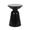 Black | 15"W, variant on Tcbosik Outdoor Side Tables Set of 2, 12" & 15" Metal Accent Table, Flared Design End Table for Garden, Pool, Yard, Balcony, Easy Assembly, Black
