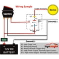 thumbnail image 2 of EPAuto Harnais de Relais 30/40 AMP Spdt 12V Style Bosch - Lot de 4, 2 of 4